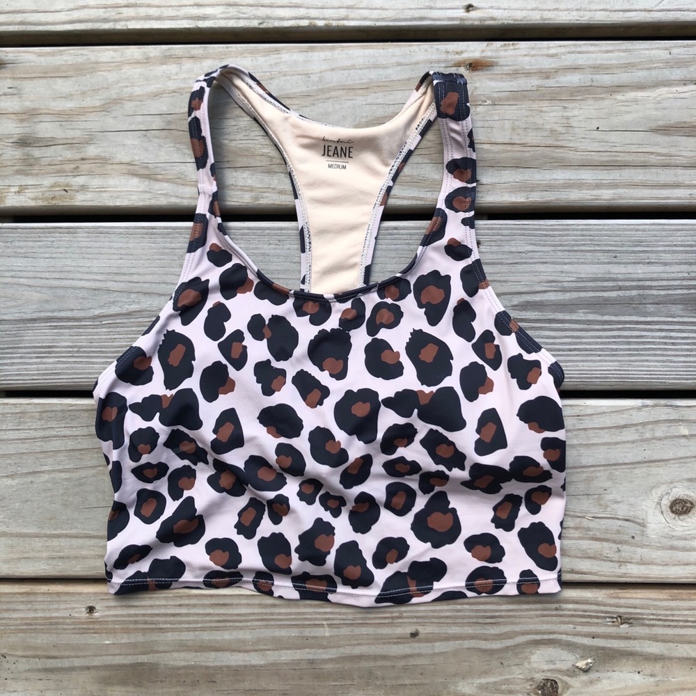 Kortni Jeane Leopard Razor Back